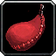 Filled Red Waterskin