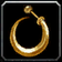 Gold Pirate Earring
