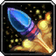 Small Blue Rocket