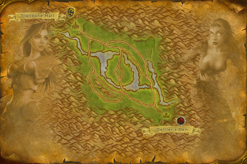 Arathi Basin local map