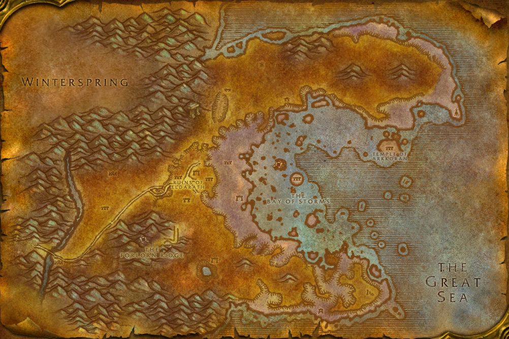 Azshara local map