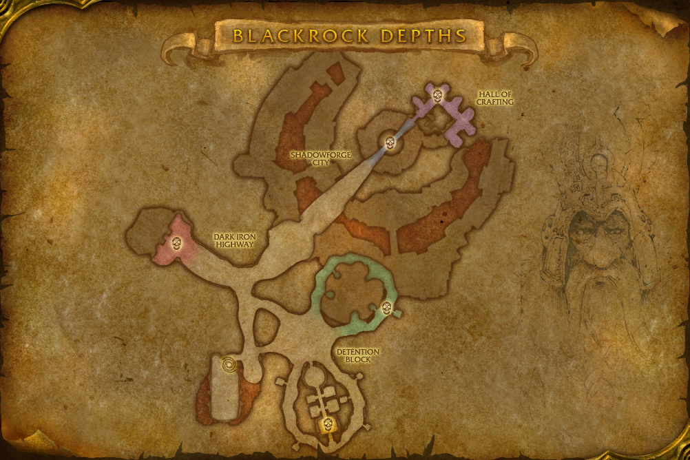 Detention Block local map