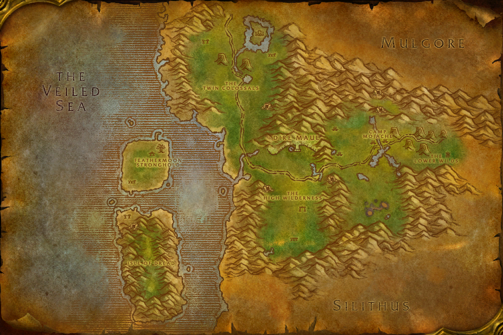 Feralas local map