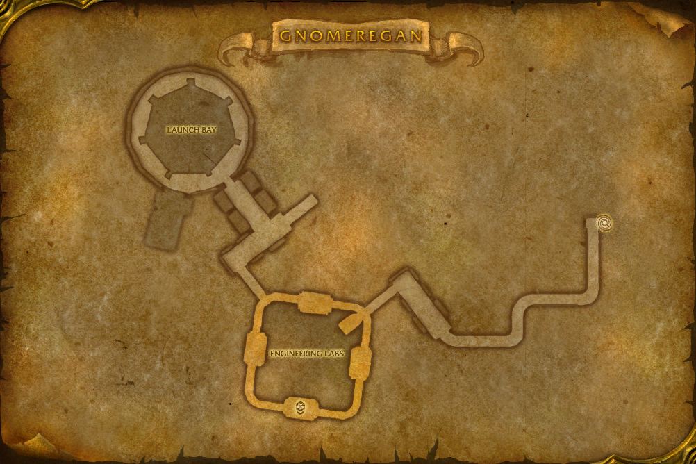 Gnomeregan · Launch Bay local map