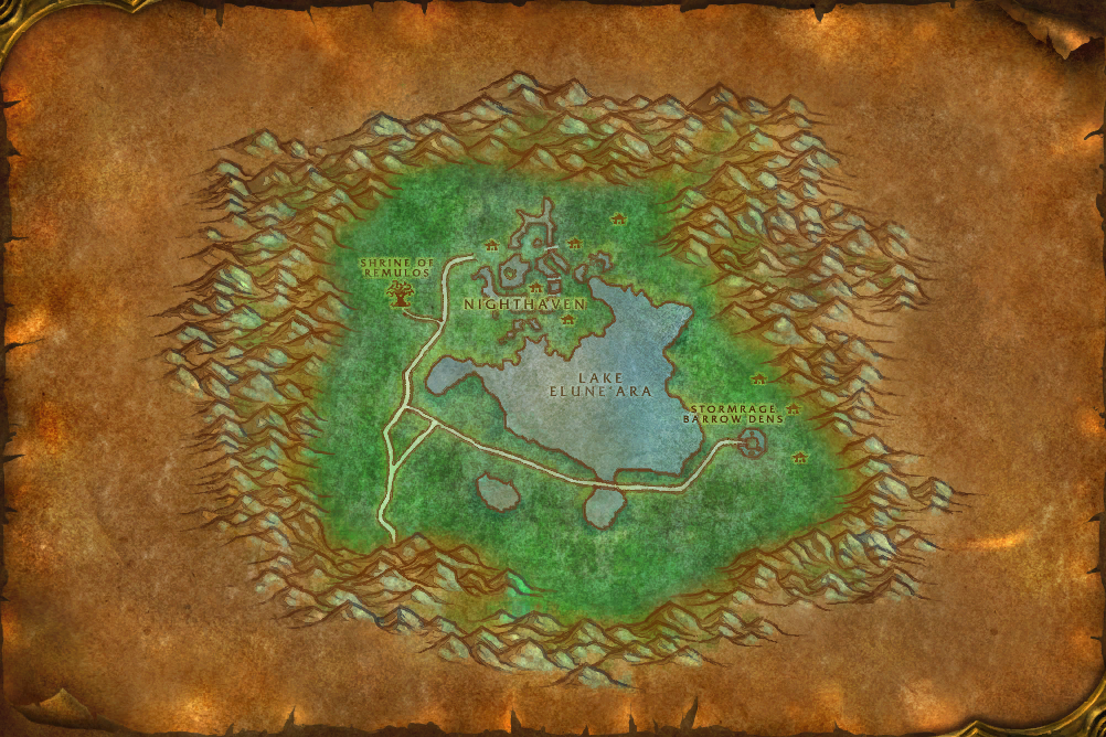Moonglade local map