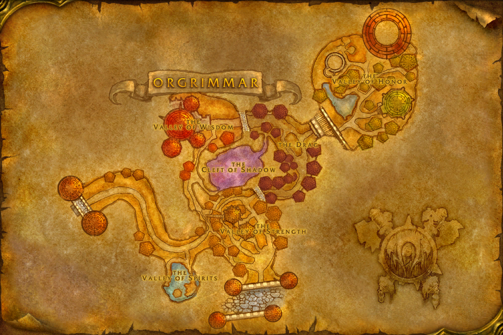 Orgrimmar local map