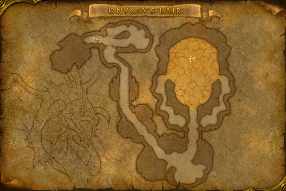 Onyxia's Lair local map