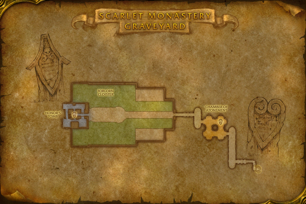 Graveyard local map
