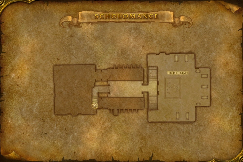 Scholomance — Floor 1 local map