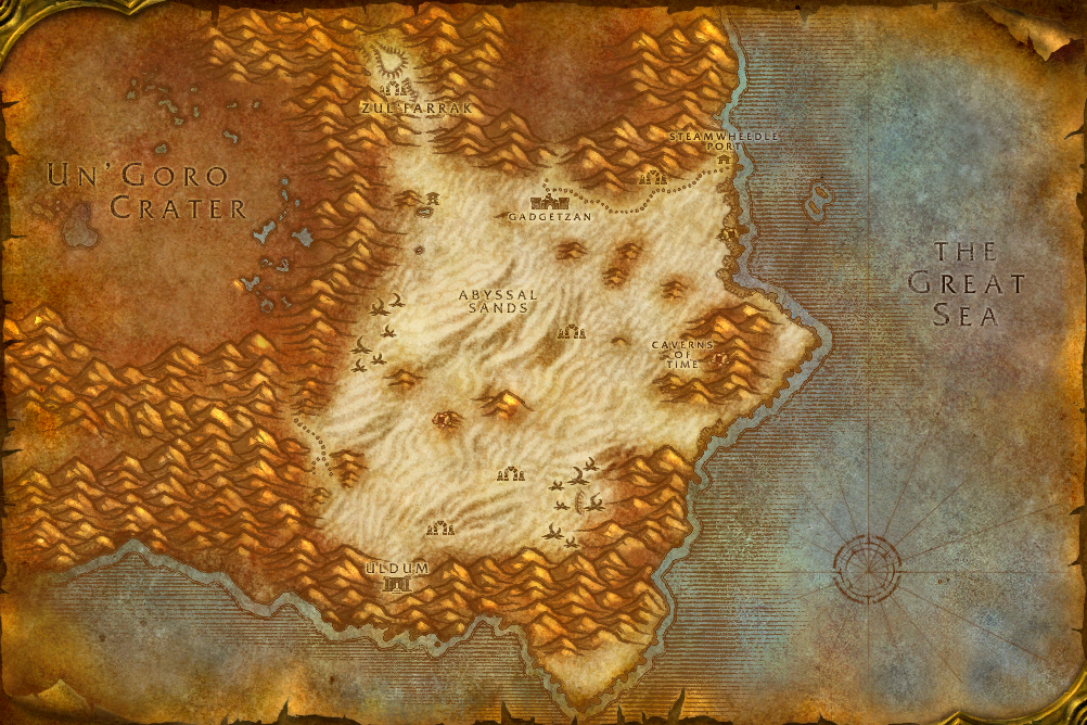 Tanaris local map