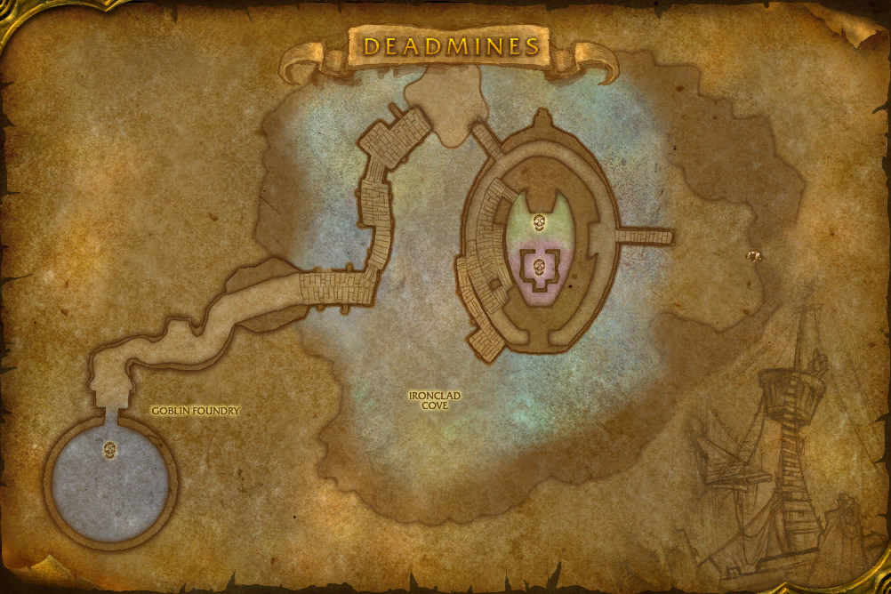The Deadmines · The Deadmines — Floor 2 local map