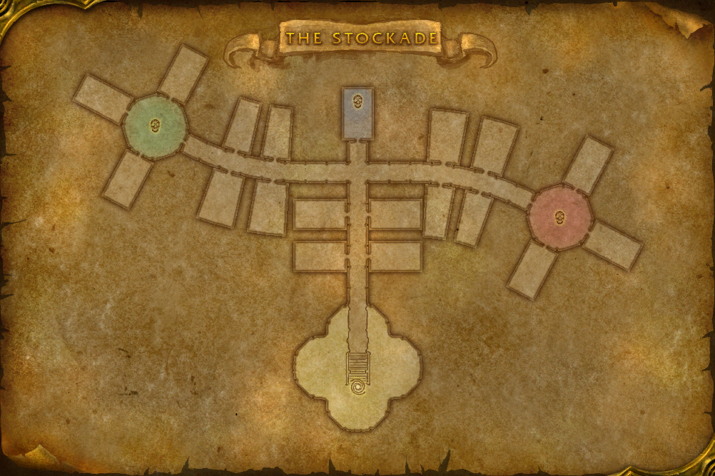 The Stockade local map
