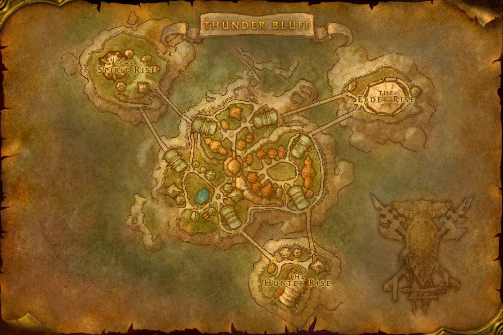 Thunder Bluff local map