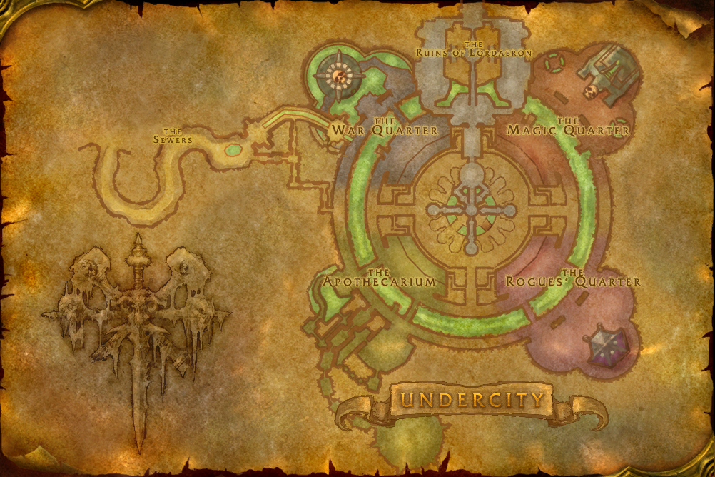 Undercity local map