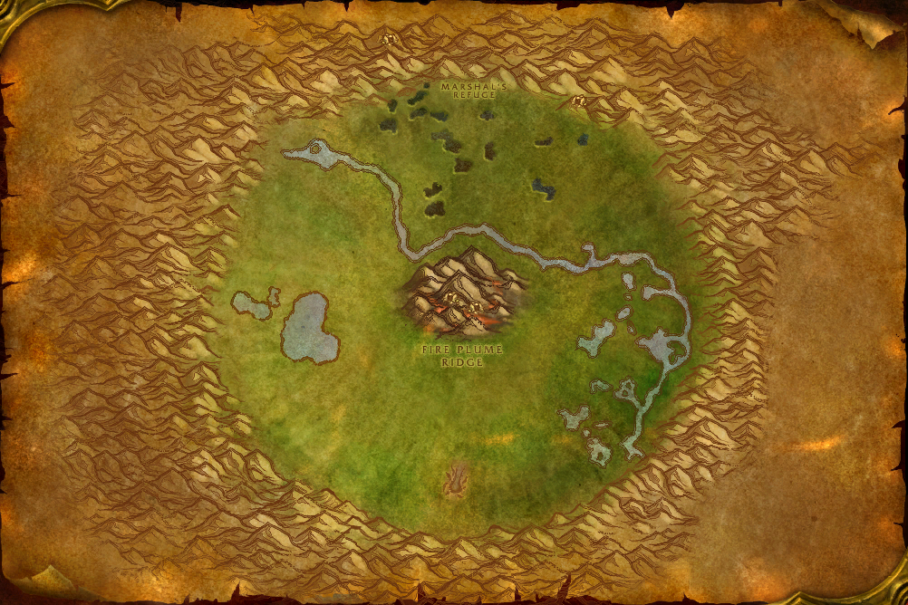 Un'Goro Crater local map