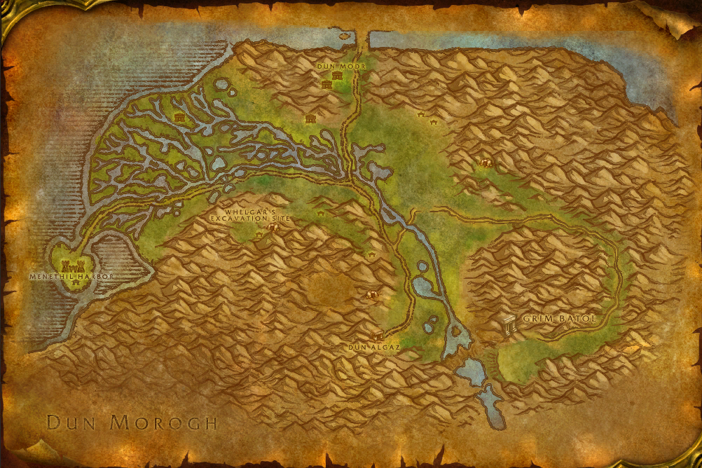 Wetlands local map